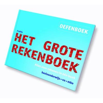 Het grote rekenboek oefenboek - Jolanda Kuiper, Marijke van der Mark - Hardcover (9789491263415) Het grote rekenboek oefenboek - Jolanda Kuiper, Marijke van der Mark - Hardcover (9789491263415)