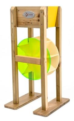 Classic World houten zandtrechter met molen