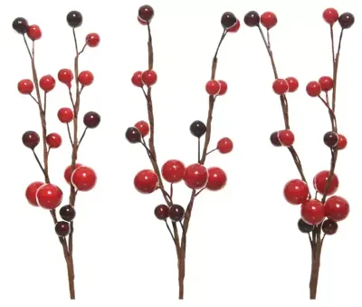 Bessenguirlande 7cm rood Bessenguirlande 7cm rood