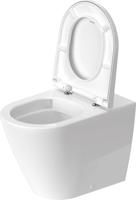 Toilet Duravit D-Neo HygieneGlaze Staand Rimless Diepspoel 58 cm Hoogglans Wit Duravit - thumbnail