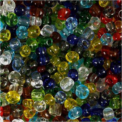 Creativ Company Rocailles transparant glas, 130 gram