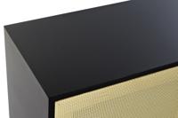 Tv-meubel DKD Home Decor Zwart Spar Rotan (160 x 65 x 38 cm) - thumbnail