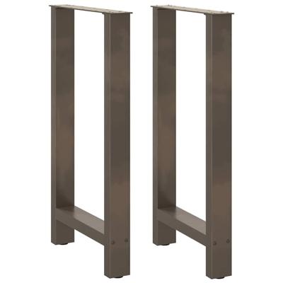 Bartafelpoten 2 st 40x(90-91) cm staal naturel
