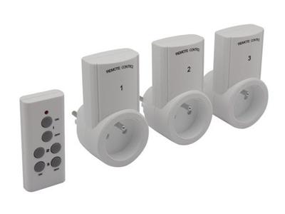 Set stopcontacten met afstandsbediening (3 stopcontacten afstandsbediening) Velleman - Velleman Set stopcontacten met afstandsbediening (3 stopcontacten afstandsbediening) Velleman - Velleman
