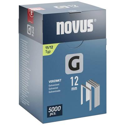 Novus Tools 042-0768 Nieten met plat draad Type 11 5000 stuk(s) Afm. (l x b) 12 mm x 10.6 mm