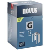 Novus Tools 042-0768 Nieten met plat draad Type 11 5000 stuk(s) Afm. (l x b) 12 mm x 10.6 mm - thumbnail