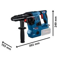 Bosch Professional GBH 18V-28 CF Accu combihamer SDS-plus 3,3J + snelwisselboorkop 18V Basic Body in L-Boxx - 0611921001 - thumbnail