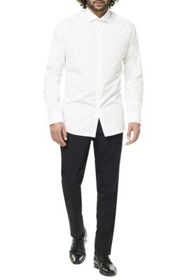 Opposuits Basic Overhemd Wit Heren