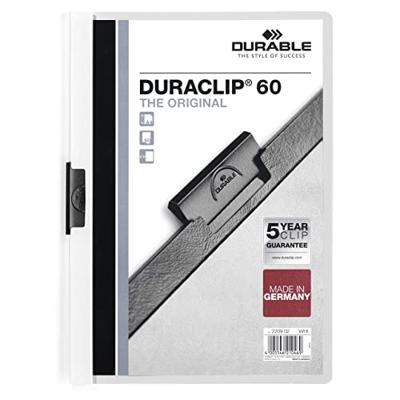 Durable Klemmap Duraclip Original 60 wit Durable Klemmap Duraclip Original 60 wit