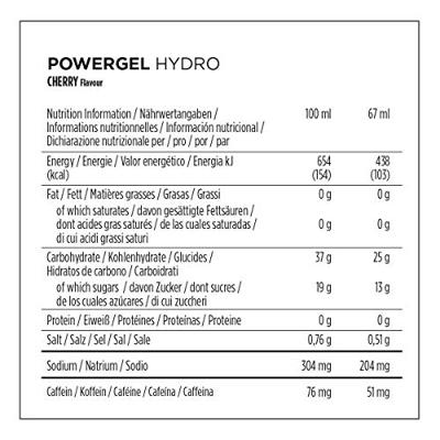 PowerGel Hydro Cherry Energy Gel (24 Stuks) PowerGel Hydro Cherry Energy Gel (24 Stuks)