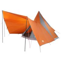 Familie Tipi Tent met dak Grijs en Oranje 510 x 690 x 330 cm - thumbnail