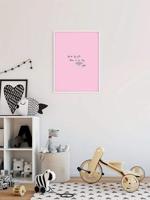 Kunstdruk Star Wars - Quote Yoda Cute 50x70cm - thumbnail