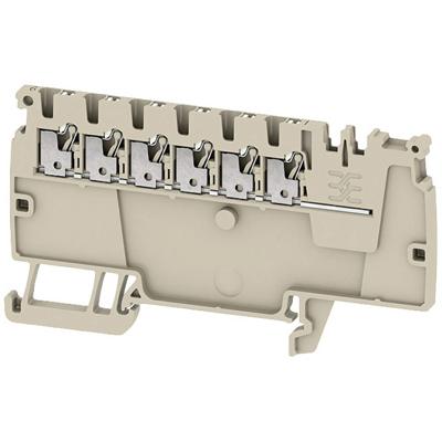 Weidmüller 2683440000 Potentiaalklem Push-In-klem, Steekaansluiting Donkerbeige 50 stuk(s)