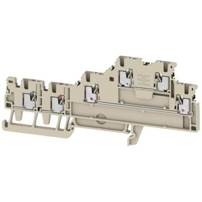 Weidmüller 2675620000 Initiator- en actuatorklem Steekaansluiting Beige 100 stuk(s)
