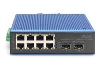 Digitus DN-651147 Industrial Ethernet Switch 8 + 2 poorten 10 / 100 / 1000 MBit/s - thumbnail