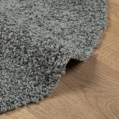 Vloerkleed shaggy hoogpolig modern 100 cm groen - thumbnail