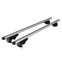 Menabo dakdragerset aluminium 120 cm zilver - thumbnail