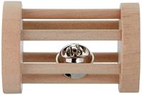 Trixie speelrol hout met bel - thumbnail