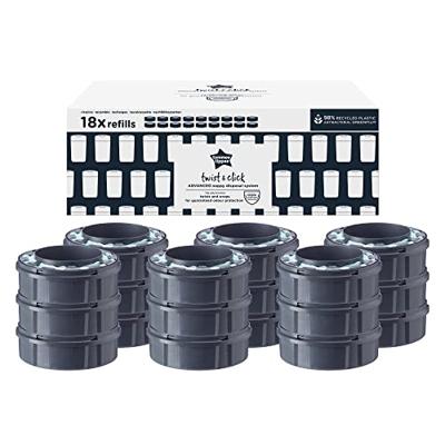 Tommee Tippee - Navullingen voor Twist & Click x18-afval - Compatibel met TEC-lade