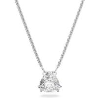 Swarovski 5628352 Ketting Millenia Trillant zilverkleurig-wit 38-45 cm - thumbnail