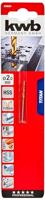 kwb 238620 HSS Metaal-spiraalboor 2 mm Gezamenlijke lengte 49 mm M2 DIN 338 Cilinderschacht 1 stuk(s) - thumbnail