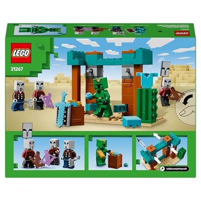 LEGO minecraft 21267 de illagers in de woestijn - thumbnail