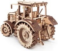 Eco Wood Art Mechanische Puzzel Tractor Belarus 2022 Knutselen - thumbnail