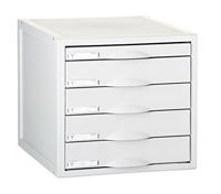 Archieflade Archivo 2000 8405C Grijs Aluminium 5 lades - thumbnail