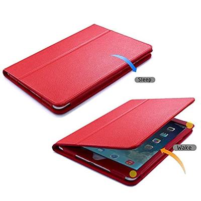 Lunso - Stand flip sleepcover hoes - iPad Pro 11 inch (2020) - Rood Lunso - Stand flip sleepcover hoes - iPad Pro 11 inch (2020) - Rood