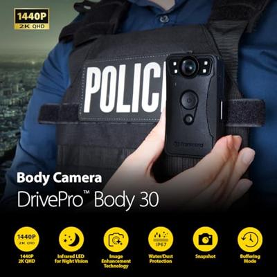 Transcend Bodycam 64G DrivePro Body 30, Non-LCD