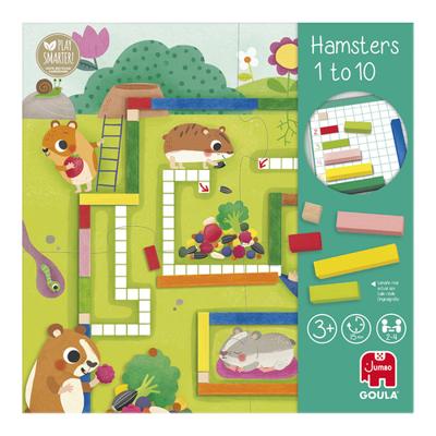 Goula Jumbo hamsters 1 tot 10 educatief rekenspel Goula Jumbo hamsters 1 tot 10 educatief rekenspel