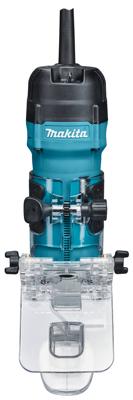 Makita 3712 | kantenfrees met kantelbare voetzool | 6 mm | 230 v | in doos - 3712