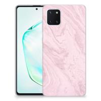 Samsung Galaxy Note 10 Lite | TPU | Siliconen hoesje | Marble Pink - Origineel Cadeau Vriendin - thumbnail