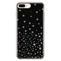 iPhone 8 Plus/7 Plus siliconen hoesje - Falling stars - thumbnail