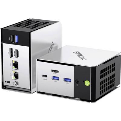GMKtec Mini-PC (HTPC) Mini PC, AMD Ryzen™ 5 6650H (16+512GB @DDR5, WIN 11 Pro) 4K AMD AMD Ryzen 5 Processors with Radeon™ Graphics, 6 cores and 12 threads,