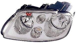 Koplamp links met knipperlicht 2 X H7 Chrome zonder mot. 5856965