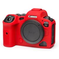 easyCover Body Cover voor Canon R5 / R6 / R6 II rood - thumbnail