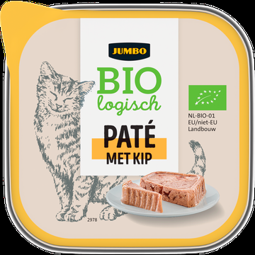 Jumbo Biologisch Pate met Kip 100 g