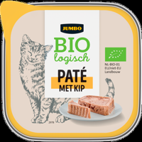 Jumbo Biologisch Pate met Kip 100 g - thumbnail