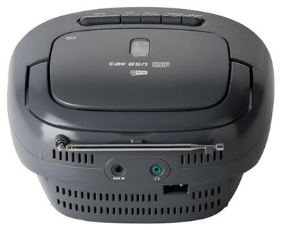 Reflexion CD-Player Radio/CD-speler DAB+, DAB, VHF (FM) AUX, CD, Cassette, USB Wit, Grijs