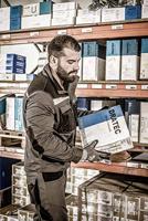 NITRAS SAFETY Nitras werkbroek "motion tex plus" trousers gr. 48 grey/sw nitras motion tex plus - thumbnail
