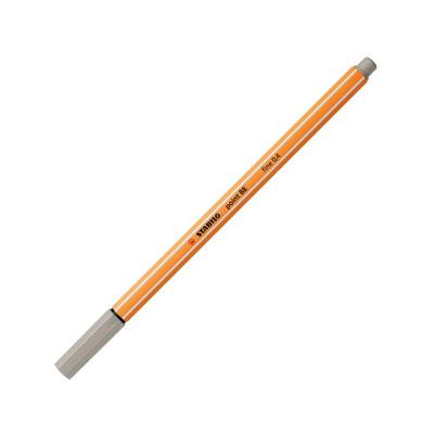 STABILO point 88, premium fineliner 0.4 mm, warm grijs, per stuk