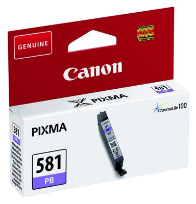 Canon Inktcartridge CLI-581 PB Origineel Blauw 2107 C 001 Canon Inktcartridge CLI-581 PB Origineel Blauw 2107 C 001