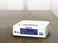 Sangean DCR-89+ Wekkerradio DAB+, VHF (FM) AUX Wit - thumbnail