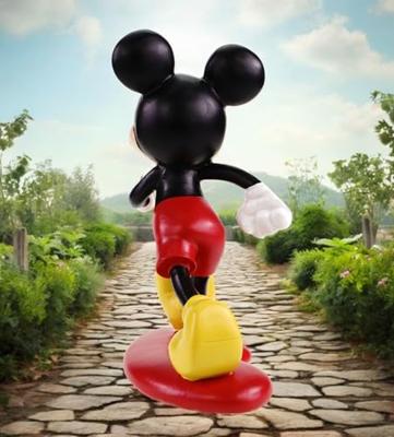 Disney Tuinbeeld 3d Mickey wandelend 20cm - thumbnail
