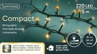 Lumineo Compact ricelights 220LED 5m Warm wit en klassiek warm - thumbnail