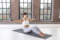 Yoga Toningbal 1,5kg Antraciet - thumbnail