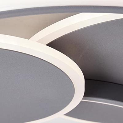 Brilliant PlafondlampRunda 50cm 3-rings Antraciet - G99371/22