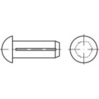 TOOLCRAFT TO-5378991 Halfronde kerfnagel 2.5 mm RVS A2 100 stuk(s) - thumbnail