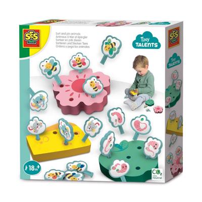 SES tiny talents sorteer en prik dieren